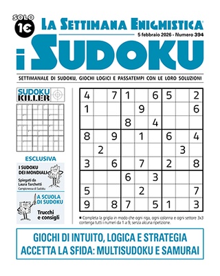 I Sudoku - La Settimana Enigmistica
