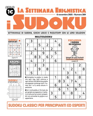 I Sudoku - La Settimana Enigmistica