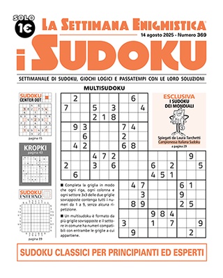 I Sudoku - La Settimana Enigmistica