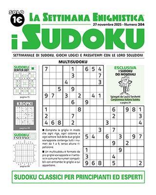 I Sudoku - La Settimana Enigmistica