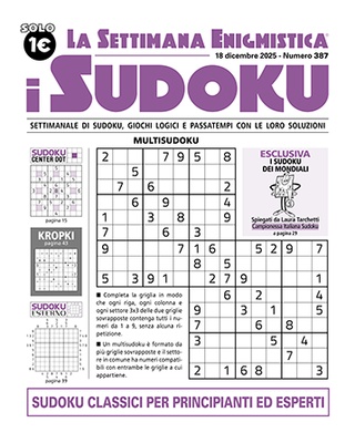 I Sudoku - La Settimana Enigmistica