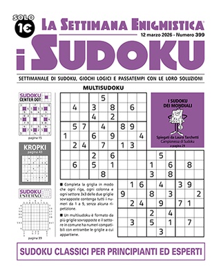 I Sudoku - La Settimana Enigmistica