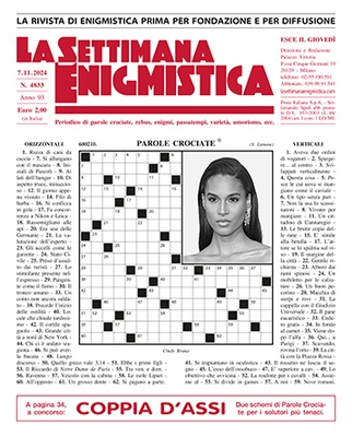 La Settimana Enigmistica 4833 del 07/11/2024