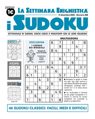 I Sudoku - La Settimana Enigmistica