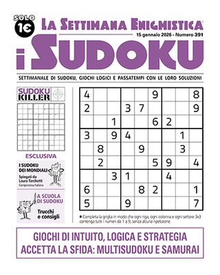 I Sudoku - La Settimana Enigmistica