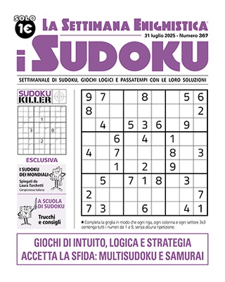 I Sudoku - La Settimana Enigmistica
