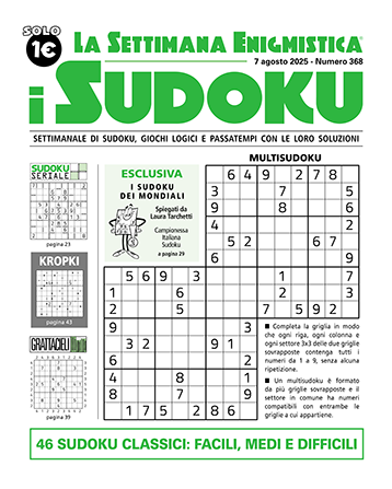 I Sudoku - La Settimana Enigmistica