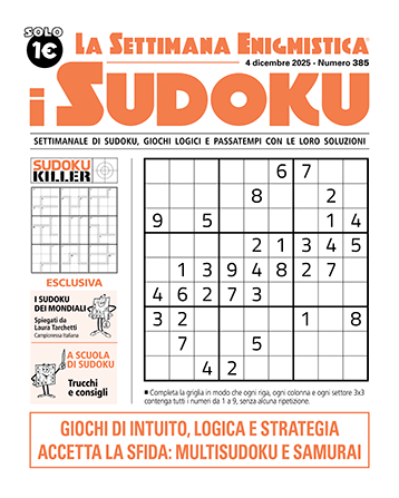I Sudoku - La Settimana Enigmistica