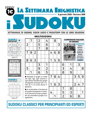 I Sudoku - La Settimana Enigmistica