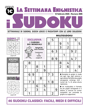I Sudoku - La Settimana Enigmistica