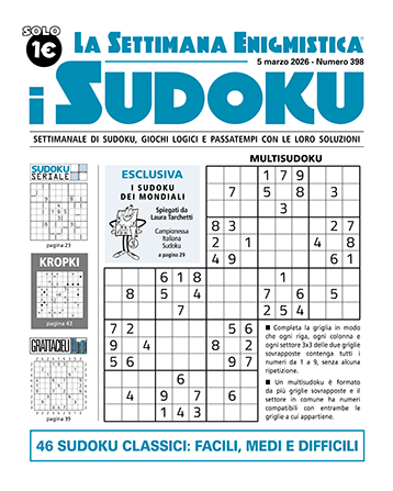 I Sudoku - La Settimana Enigmistica